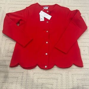Jacadi Paris Red Cardigan